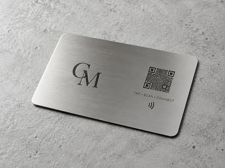CardMitra metal NFC card